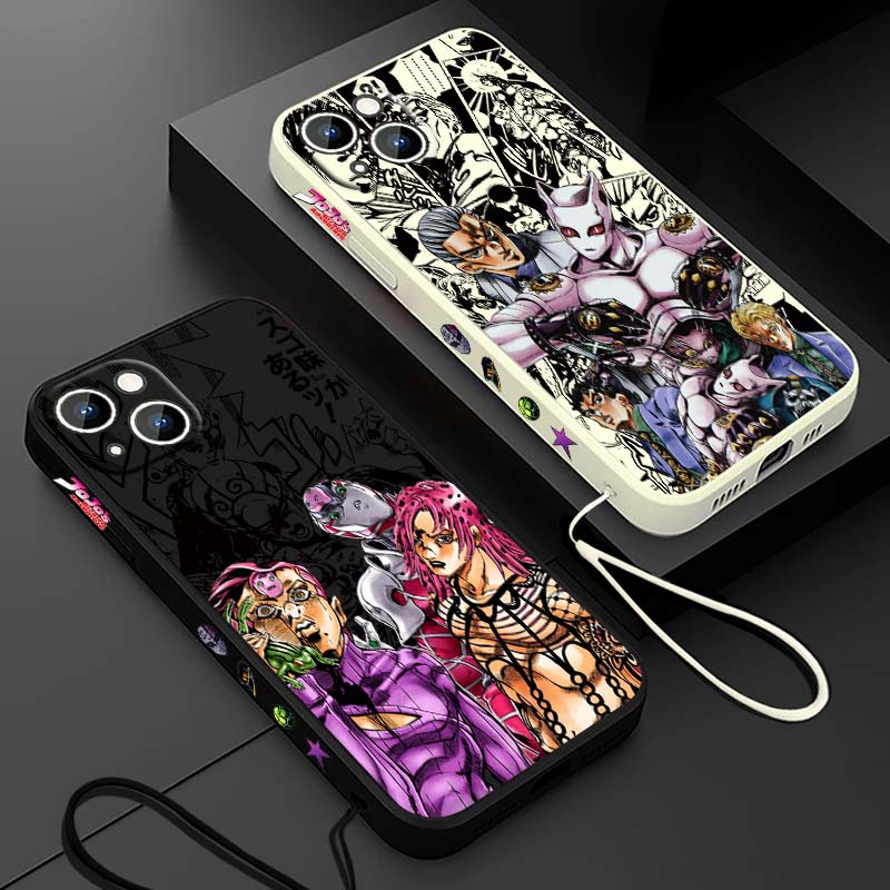 Phone Cases Iphone 13 - 애니메이션 JOJO 악당 디아볼로 디오 애플