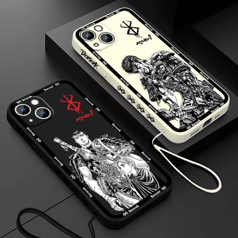 Phone Cases Iphone 13 - 일본 애니메이션 베르세르크 가츠 애플 아이폰