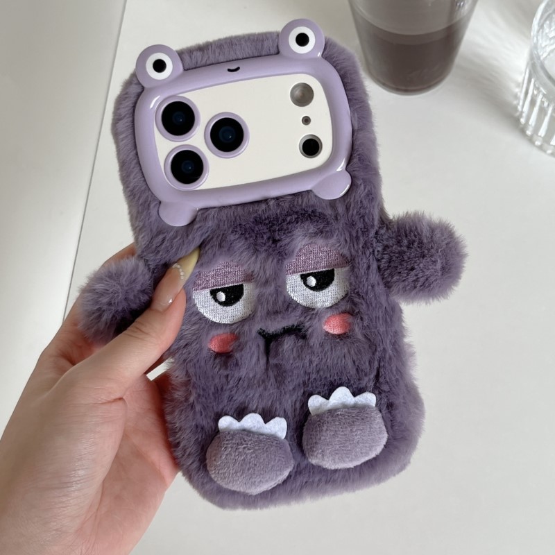Phone Cases Iphone - 귀여운 만화 캐릭터 졸고 있는 표정의