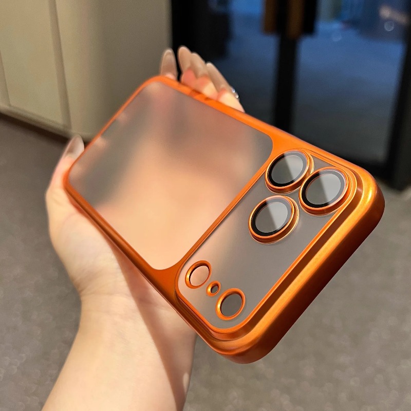 Phone Cases Orange - 공식 코스믹 오렌지 도금 무광 반투명