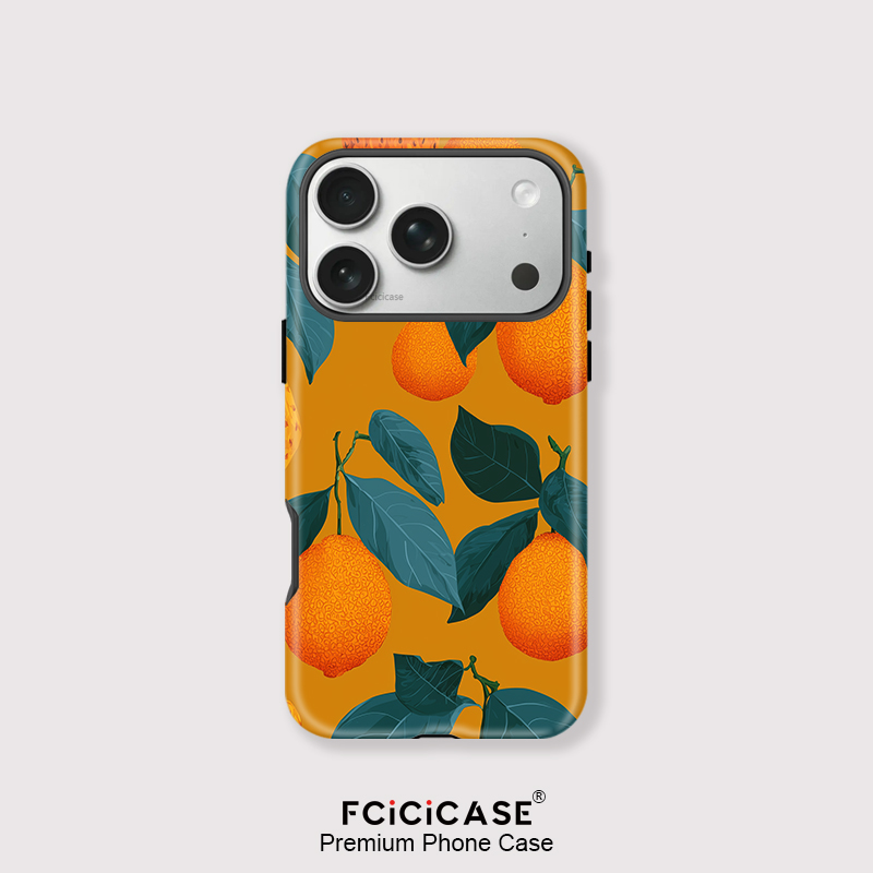 Phone Cases Orange - 아이폰 17 16 15 14 13