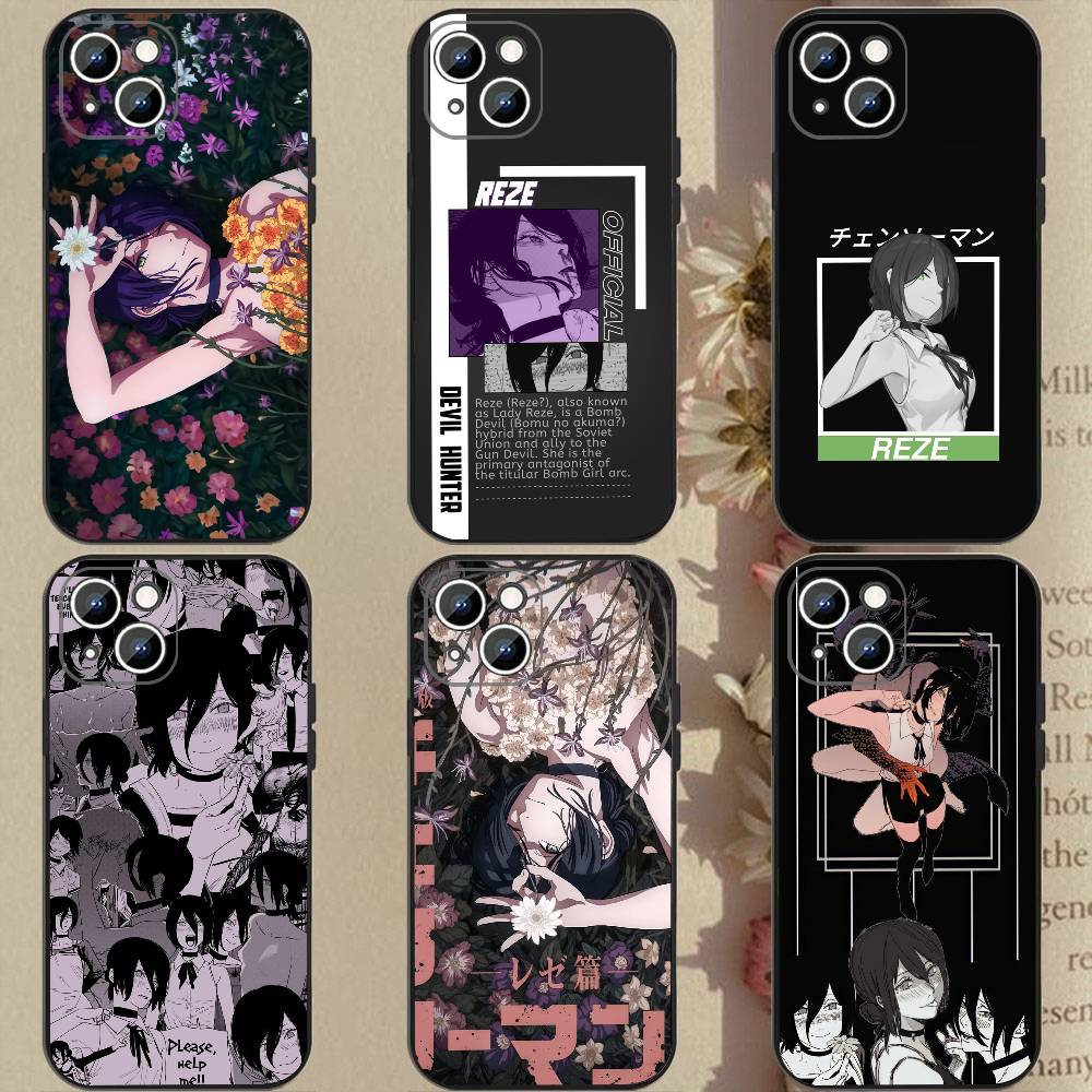 Phone Cases Arc - 1pc Chainsaw Man The Movie Reze