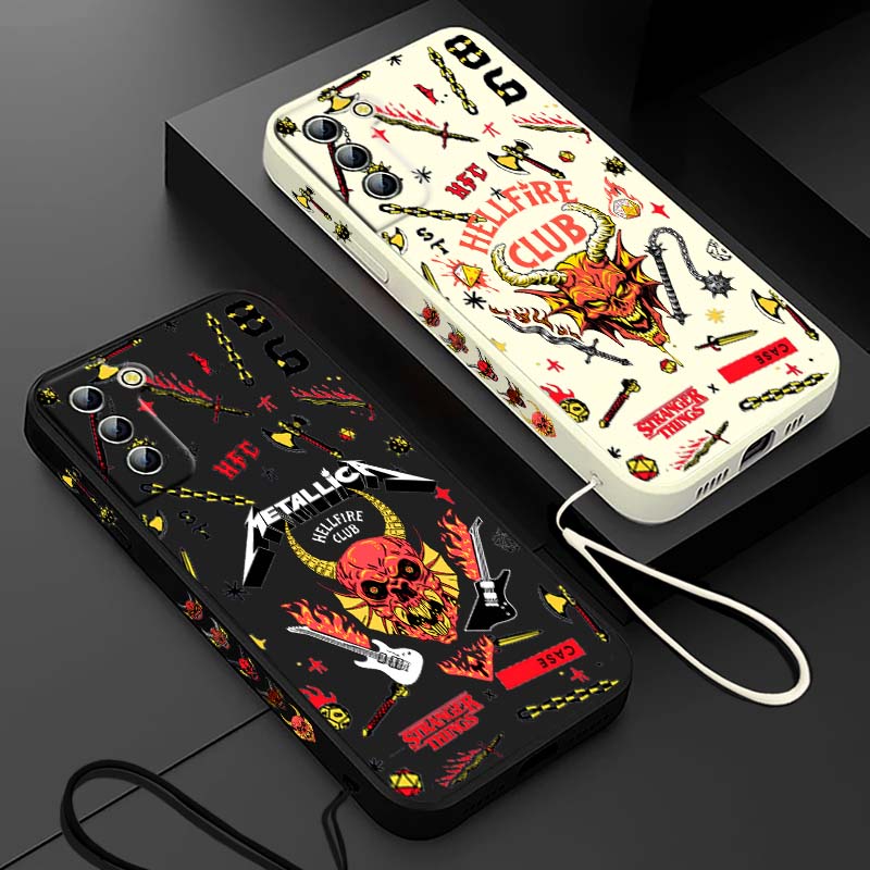 Phone Cases Samsung S25 Ultra - 스트레인저 씽즈 레드 헬 데몬 삼성