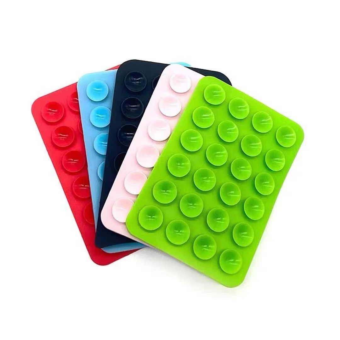 Phone Cases Iphone - 실리콘 흡착식 휴대폰 거치대 사각형 미끄럼