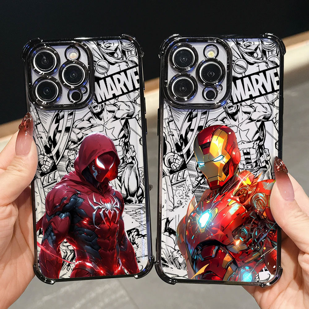 Phone Cases Expensive - 아이언 스파이더맨 캡틴 아메리카 고급 케이스