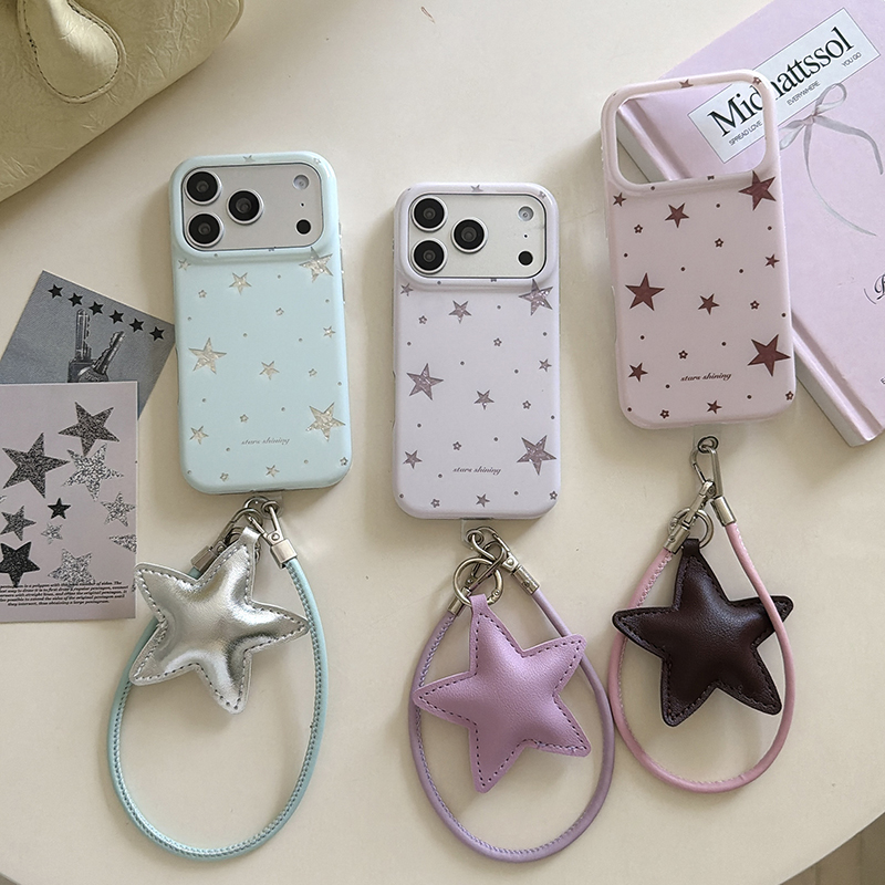 Phone Cases With Charms - 귀여운 별 모양 아이폰 17 프로