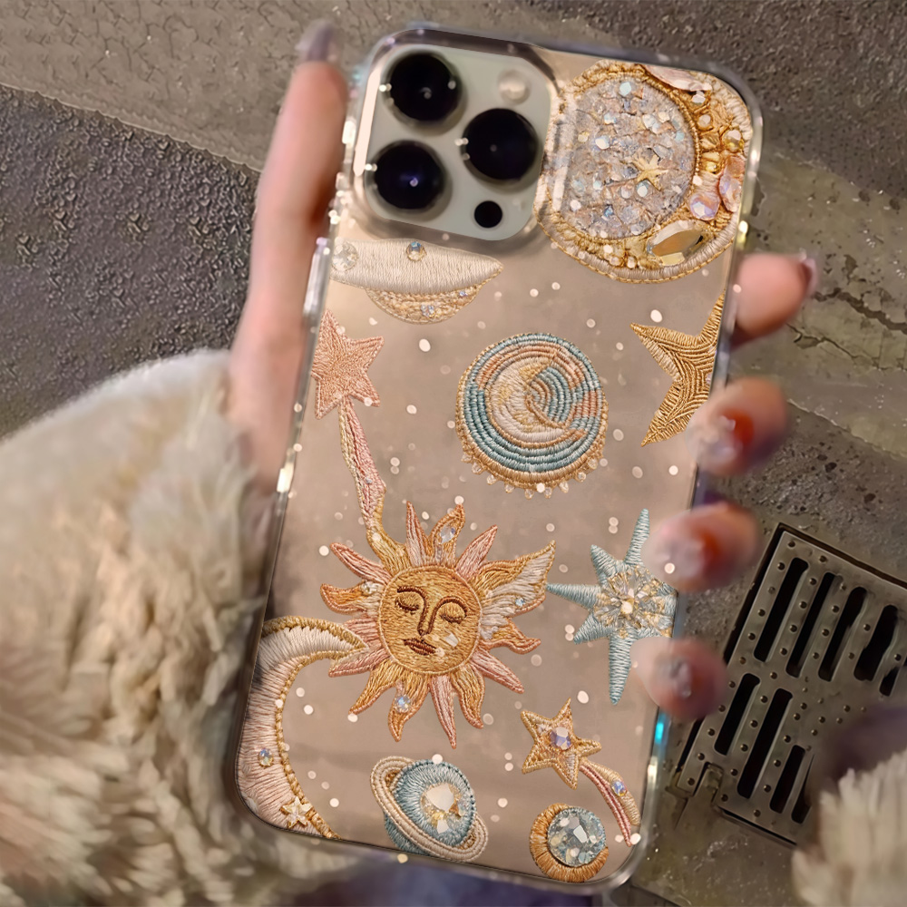 창의적인 별과 달 모양의 반짝이 글리터 폰 케이스 (아 - Phone Cases Expensive 리뷰 및 가격