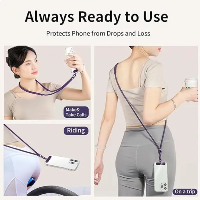 유니버설 조절 가능 폰 끈 크로스바디 목걸이 스트랩 폰 - Phone Cases With Loop 리뷰 및 가격