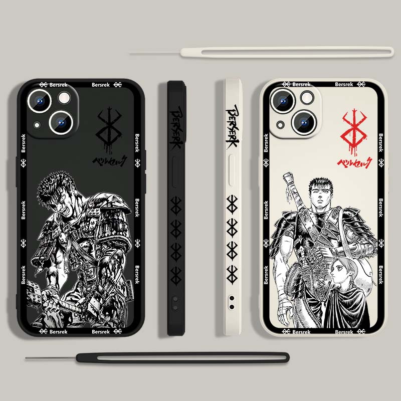 일본 애니메이션 베르세르크 가츠 애플 아이폰 17 16 - Phone Cases Iphone 13 리뷰 및 가격