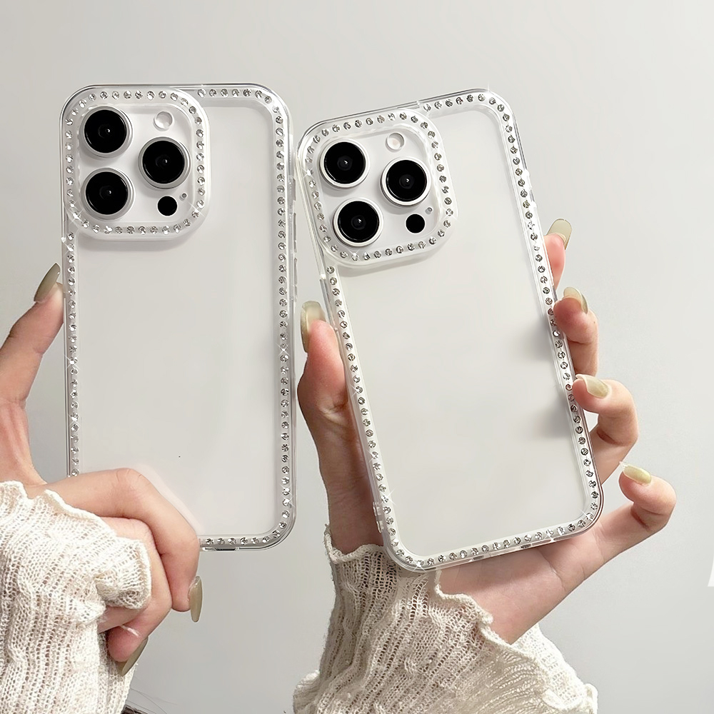 럭셔리 투명 다이아몬드 보석 장식 아이폰 17 프로 맥 - Phone Cases Expensive 리뷰 및 가격
