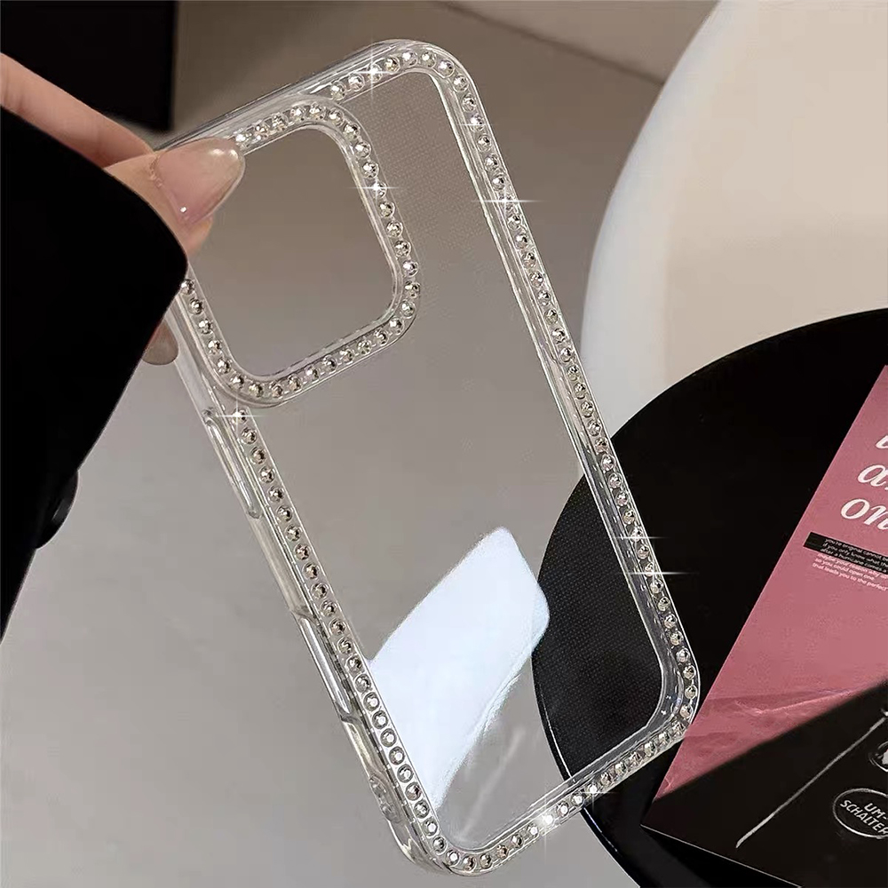럭셔리 투명 다이아몬드 보석 장식 아이폰 17 프로 맥 - Phone Cases Expensive 리뷰 및 가격