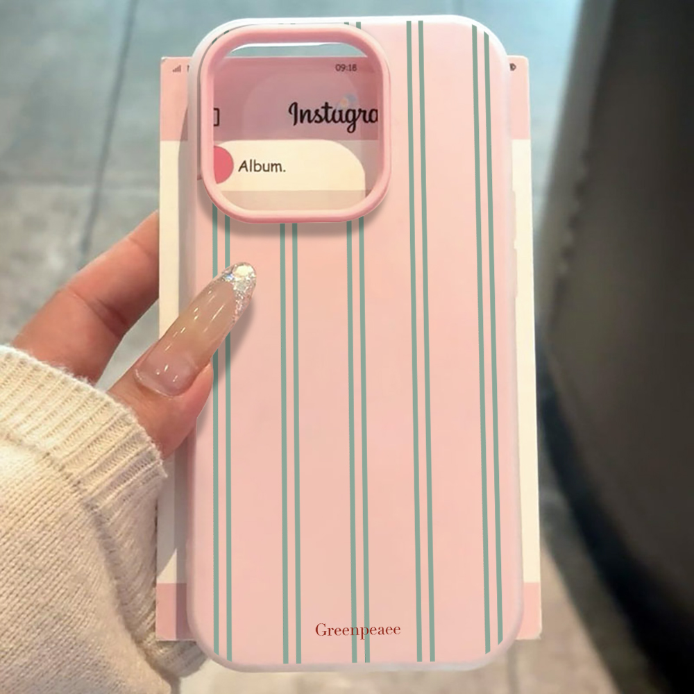 럭셔리 프레시 스트라이프 패턴 실리콘 폰 케이스 (샤오 - Phone Cases Xiaomi 14T 리뷰 및 가격