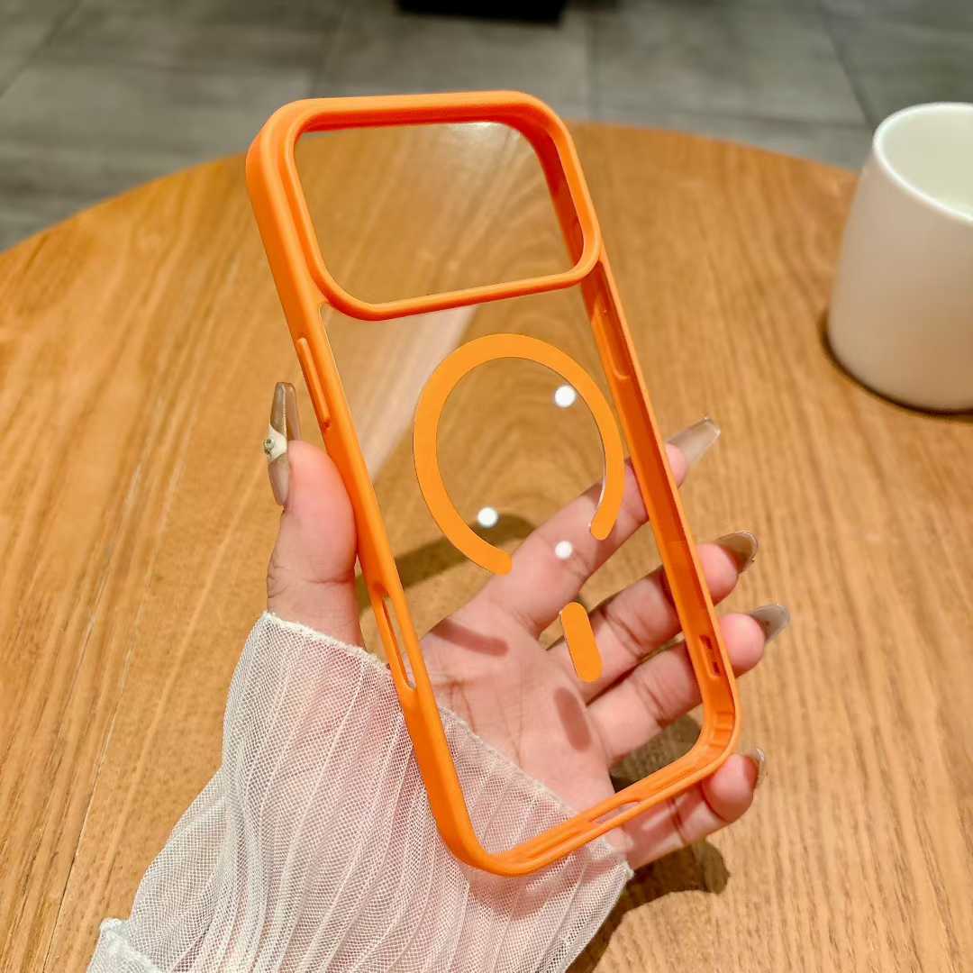 오렌지 마그네틱 케이스 맥세이프 아이폰 17 에어 16 - Phone Cases Orange 리뷰 및 가격