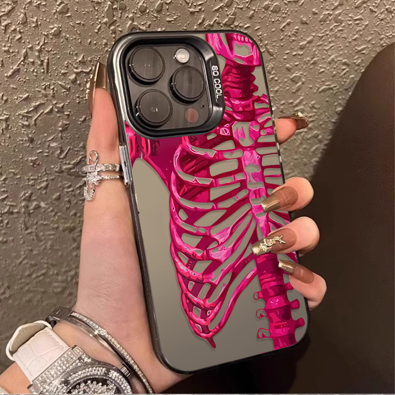 럭셔리 핑크 그린 스컬 폰 케이스 (아이폰 17, 16 - Phone Cases Expensive 리뷰 및 가격