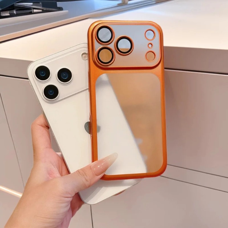 공식 코스믹 오렌지 도금 무광 반투명 얇은 폰 케이스  - Phone Cases Orange 리뷰 및 가격