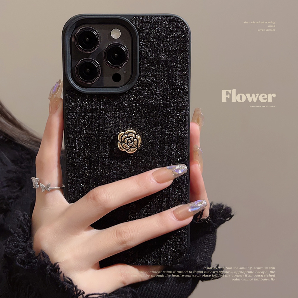 럭셔리 3D 골든 카멜리아 꽃무늬 폰케이스 아이폰 17 - Phone Cases Expensive 리뷰 및 가격