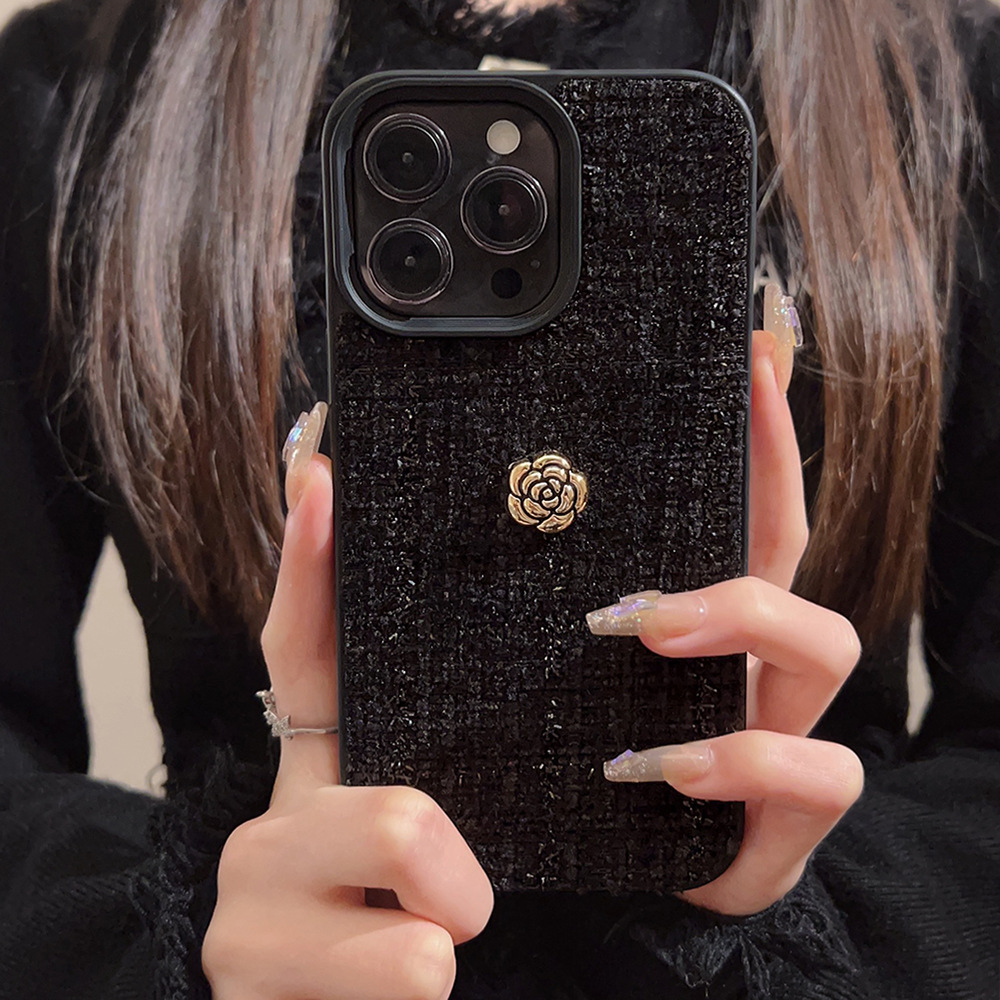 럭셔리 3D 골든 카멜리아 꽃무늬 폰케이스 아이폰 17 - Phone Cases Expensive 리뷰 및 가격