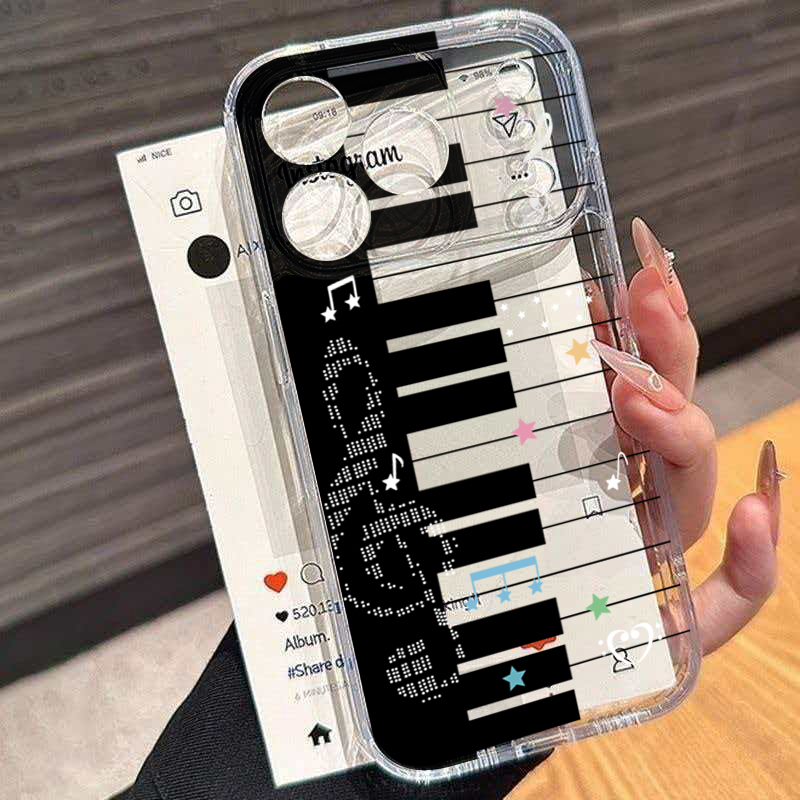 레터 음표 페인팅 폰 케이스 샤오미 17 프로 맥스 1 - Phone Cases Xiaomi 14T 리뷰 및 가격