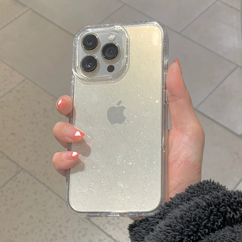 투명 심플 글리터 폰 케이스 (아이폰 16 15 14  - Phone Cases Expensive 리뷰 및 가격