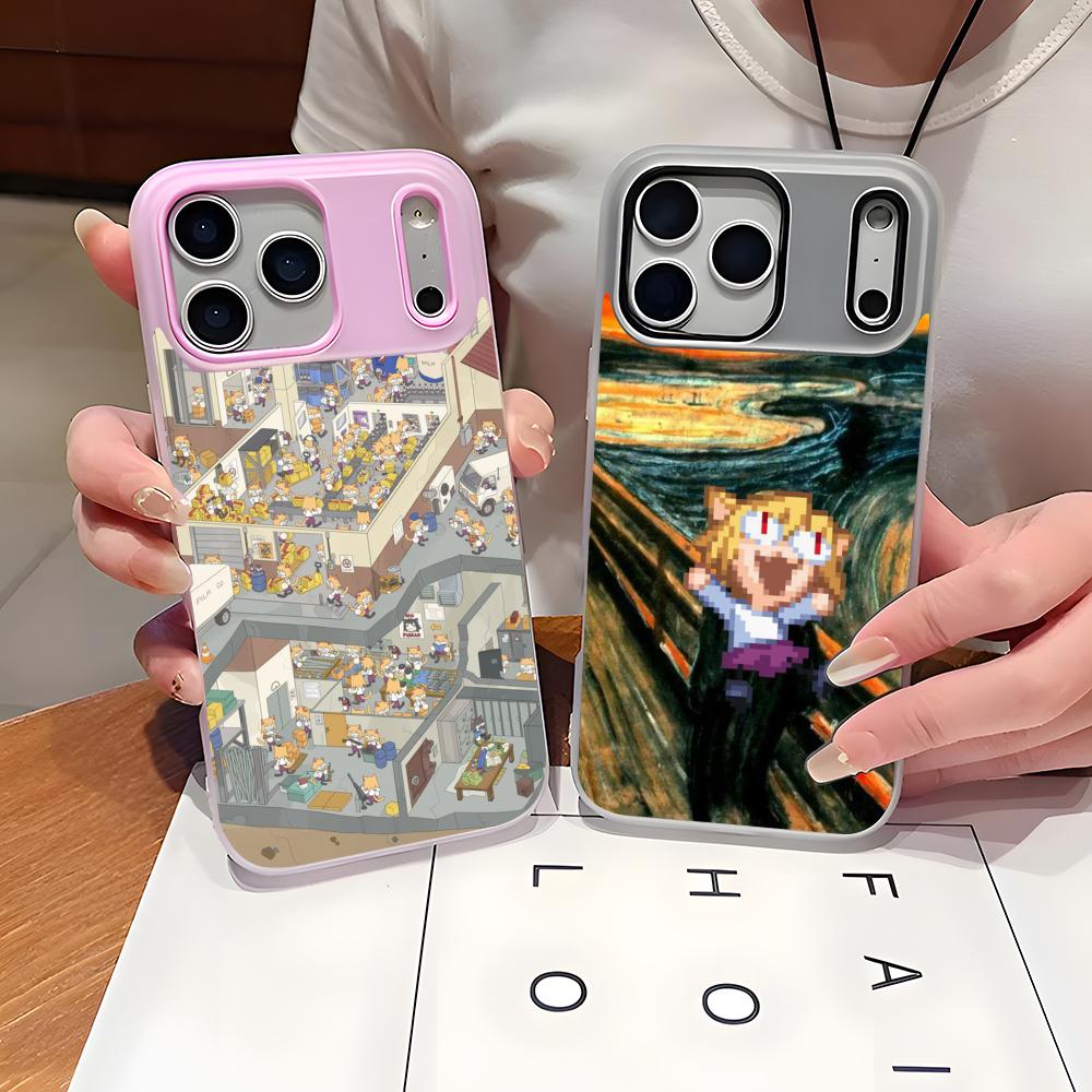 네코 아크 재미있는 미메 귀여운 폰 케이스 2-in-1 - Phone Cases Arc 리뷰 및 가격