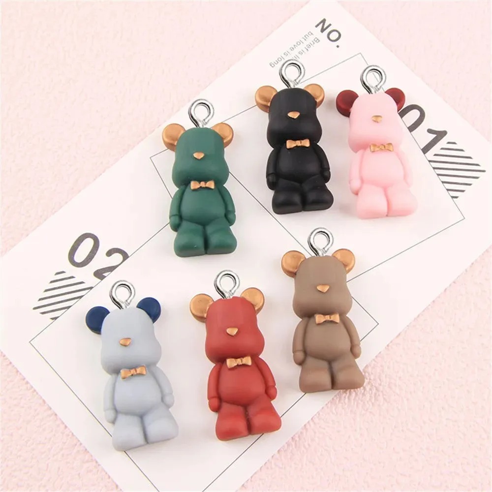 10개 귀여운 리본 곰 레진 펜던트, 사랑스러운 스윗  - Phone Cases With Charms 리뷰 및 가격