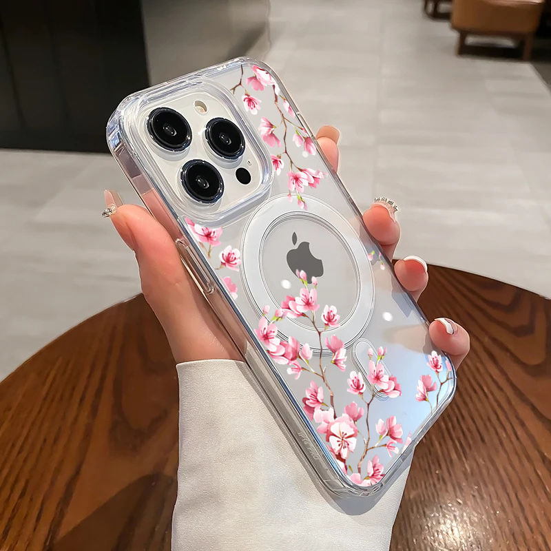 럭셔리 핑크 INS 플라워 케이스 아이폰 14 프로 맥 - Phone Cases Expensive 리뷰 및 가격
