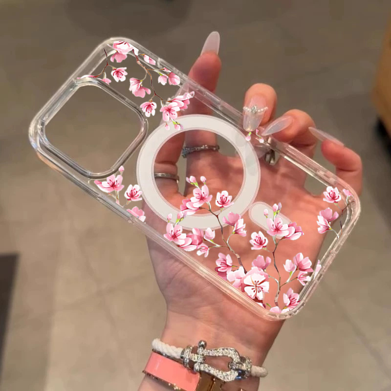 럭셔리 핑크 INS 플라워 케이스 아이폰 14 프로 맥 - Phone Cases Expensive 리뷰 및 가격