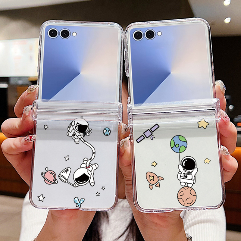 우주비행사 패턴 접이식 폰 케이스 삼성 갤럭시 Z 플립 - Phone Cases Z Fold 6 리뷰 및 가격