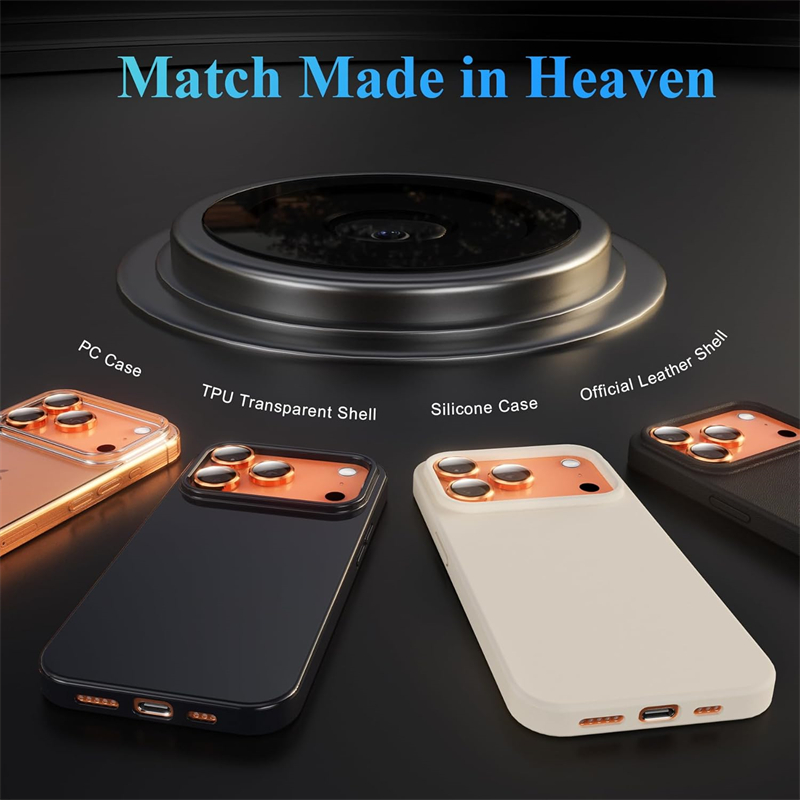 오렌지 아이폰 17 프로 맥스 카메라 렌즈 보호 유리  - Phone Cases Orange 리뷰 및 가격