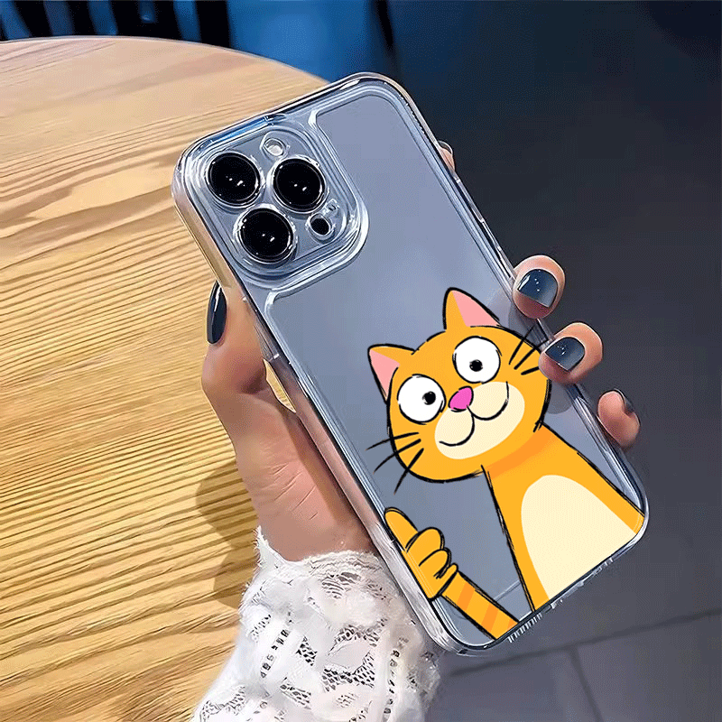 만화 오렌지 고양이 휴대폰 케이스 샤오미 12 13 1 - Phone Cases Orange 리뷰 및 가격
