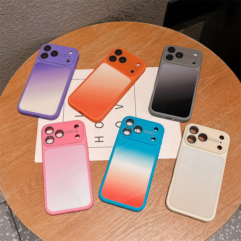 럭셔리 캔디 컬러 그라데이션 폰 케이스 (아이폰 17, - Phone Cases Expensive 리뷰 및 가격
