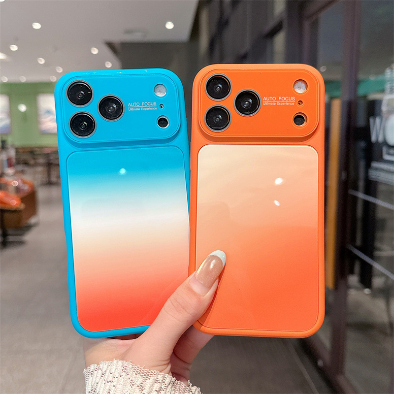 럭셔리 캔디 컬러 그라데이션 폰 케이스 (아이폰 17, - Phone Cases Expensive 리뷰 및 가격