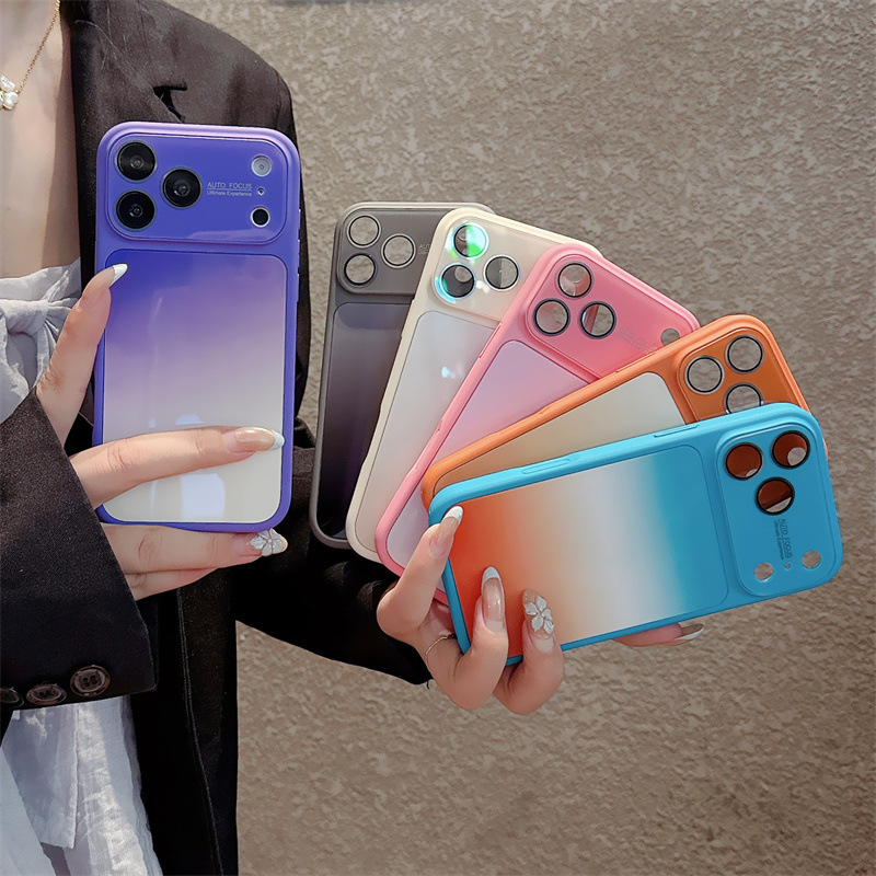 럭셔리 캔디 컬러 그라데이션 폰 케이스 (아이폰 17, - Phone Cases Expensive 리뷰 및 가격