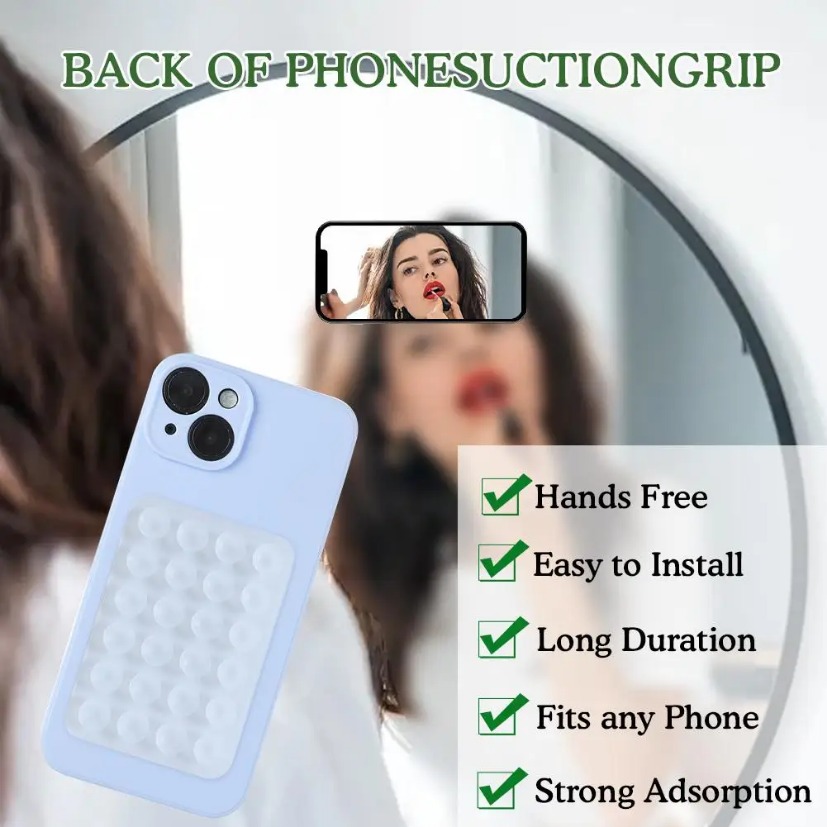 실리콘 흡착식 휴대폰 홀더 매트 다기능 흡착컵 벽 거치 - Phone Cases Iphone 리뷰 및 가격