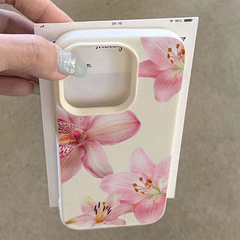 핑크 릴리 리치 텍스처 폰 케이스 삼성 갤럭시 S25  - Phone Cases Samsung S25 Ultra 리뷰 및 가격