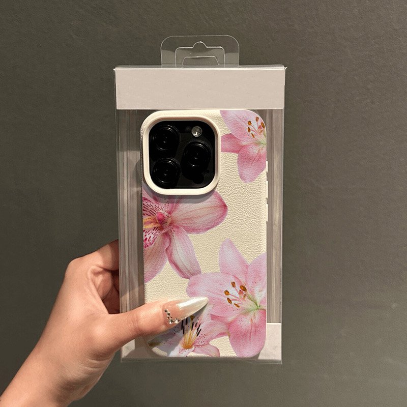 핑크 릴리 리치 텍스처 폰 케이스 삼성 갤럭시 S25  - Phone Cases Samsung S25 Ultra 리뷰 및 가격