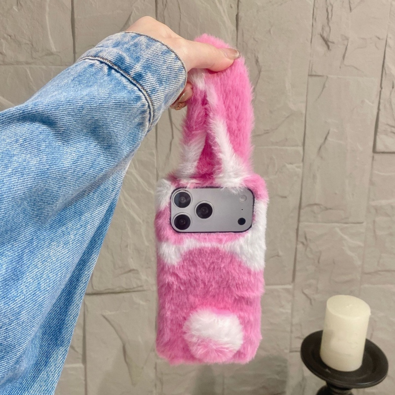 귀여운 토끼 디자인 폭신한 폰 케이스 아이폰 17 16 - Phone Cases Iphone 리뷰 및 가격