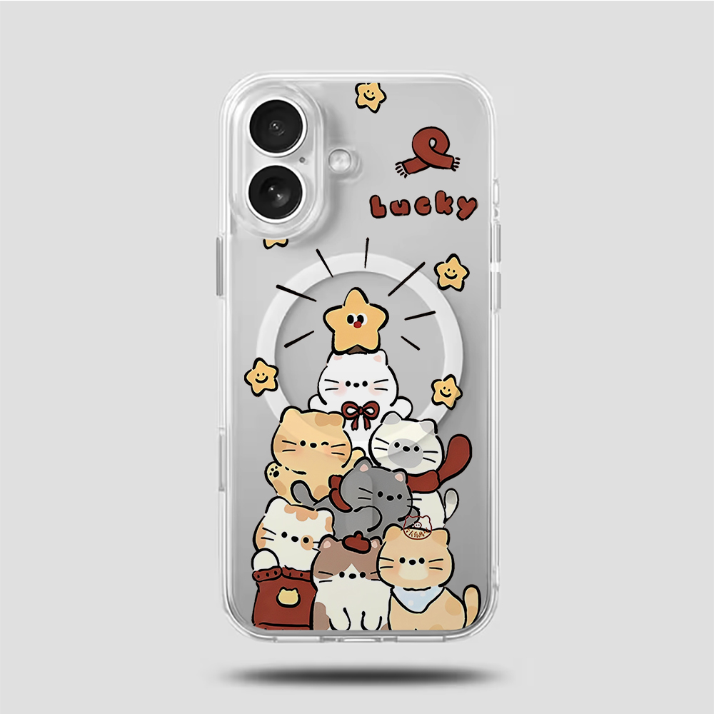 귀여운 만화 고양이 프린트 호환 폰 케이스 (아이폰 1 - Phone Cases Iphone 13 리뷰 및 가격